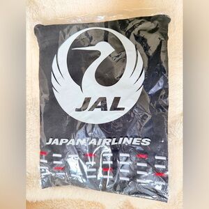 Japan Airlines JAL Business Class Amenity Kit Drawstrings Bag Navy Sealed